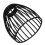 Black Drum Lamp Shade with Wire Frame 1 Pack 1