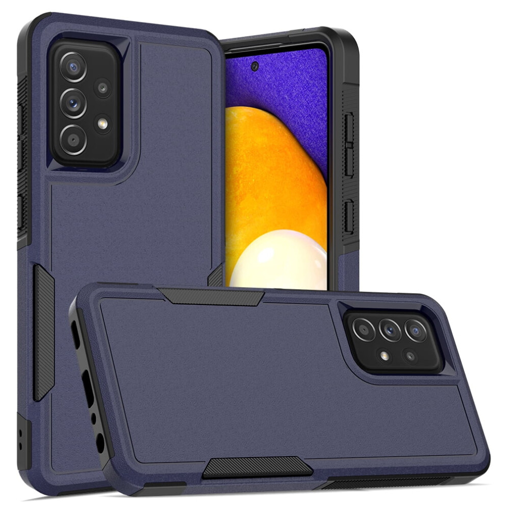 Defender Case For Samsung Galaxy A52 4G/5G Â Heavy Duty, Dustproof, Shockproof, Non-Slip Rugged Cover, Blue 9327961780811