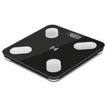 Bluetooth Smart Body Scale, Electronic Weight Scale with BMI, Body Fat, Muscle & Health Measurement, LCD Digital Display