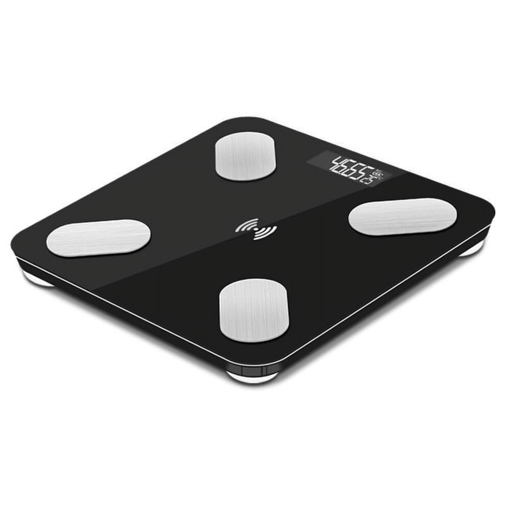 Bluetooth Smart Body Scale, Electronic Weight Scale with BMI, Body Fat, Muscle & Health Measurement, LCD Digital Display