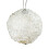Glitter Christmas Ball Ornaments White 1