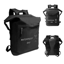 Waterproof and Spacious 25L Dry Bag Backpack for Hiking Biking and Commuting