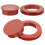 Silicone Umbrella Hole Ring Plug & Cap for Patio Table (2pcs) 1