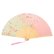 Cultural Gift Fans, Silk Fabric Decorative Fans Beautiful And Environmentally Friendly Hollow Folding Design, Multi-purpose Event Fans Ideal Gift For