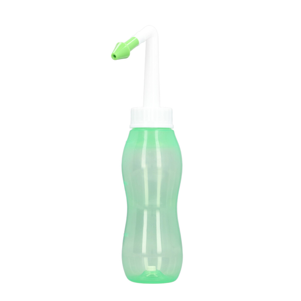 Sinus Rinse Wash Bottle 300ml, Deep Nasal Irrigation for Kids & Adults