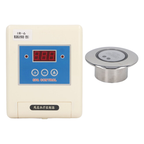 Versatile Usage Spa Induction Controller Stainless Steel Time Delay Switch Responsive Touch Control Easy Installation Pool Accessory Eco Friendly 1