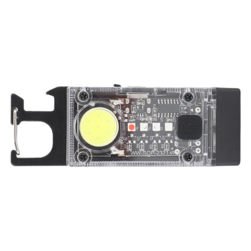 Keychain Flashlight Rechargeable Mini Flashlight COB Light Compact Pocket Flashlight USB C Charging Outdoor Activities Flashlight Night Working Light 2
