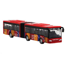 Friction-Powered Toy Buses, Wind-up Bus Set For Active Play