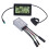 Controlador de voltagem compatível com bicicletas elétricas: 36V a 48V, com display LCD, motor brushless, proteção de bateria e função de luz 5