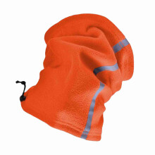 Wärmender Fleece-Halswärmer Skimaske Winddicht Reflexives Accessoire für kaltes Wetter
