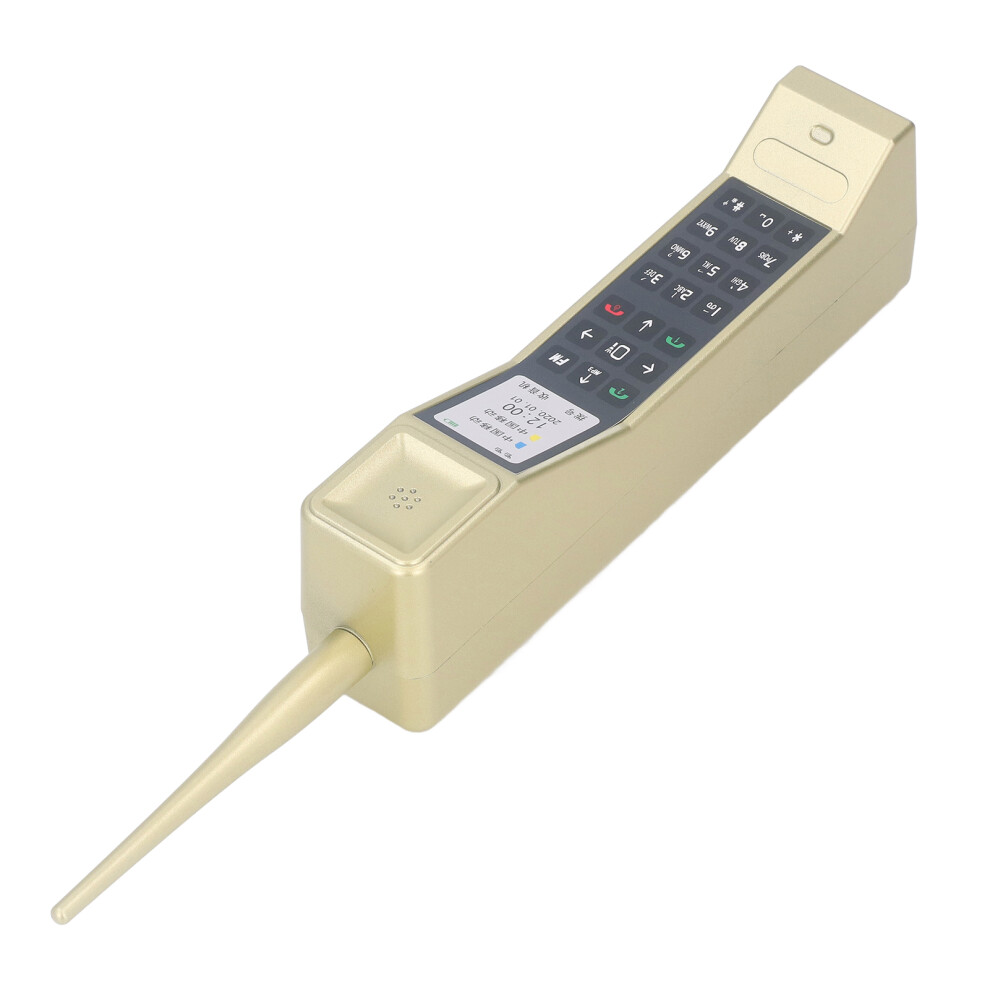 Retro Brick Mobile Phone Model 80S 90S Vintage Phone For Photography Props Gold 3311387365963