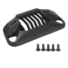Plastfrontgrill for RC Crawler, Racing DIY Nylongrilloppgradering med overlegen håndverk, funksjonelt og stilig tilbehør for forbedret