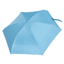 Capsule Umbrella 5-Rib Folding UV-Proof Blue