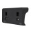 Suporte de montagem da placa de matrícula em plástico resistente, com encaixe fácil e instalação simples. Use com capa plástica. Garantia 8