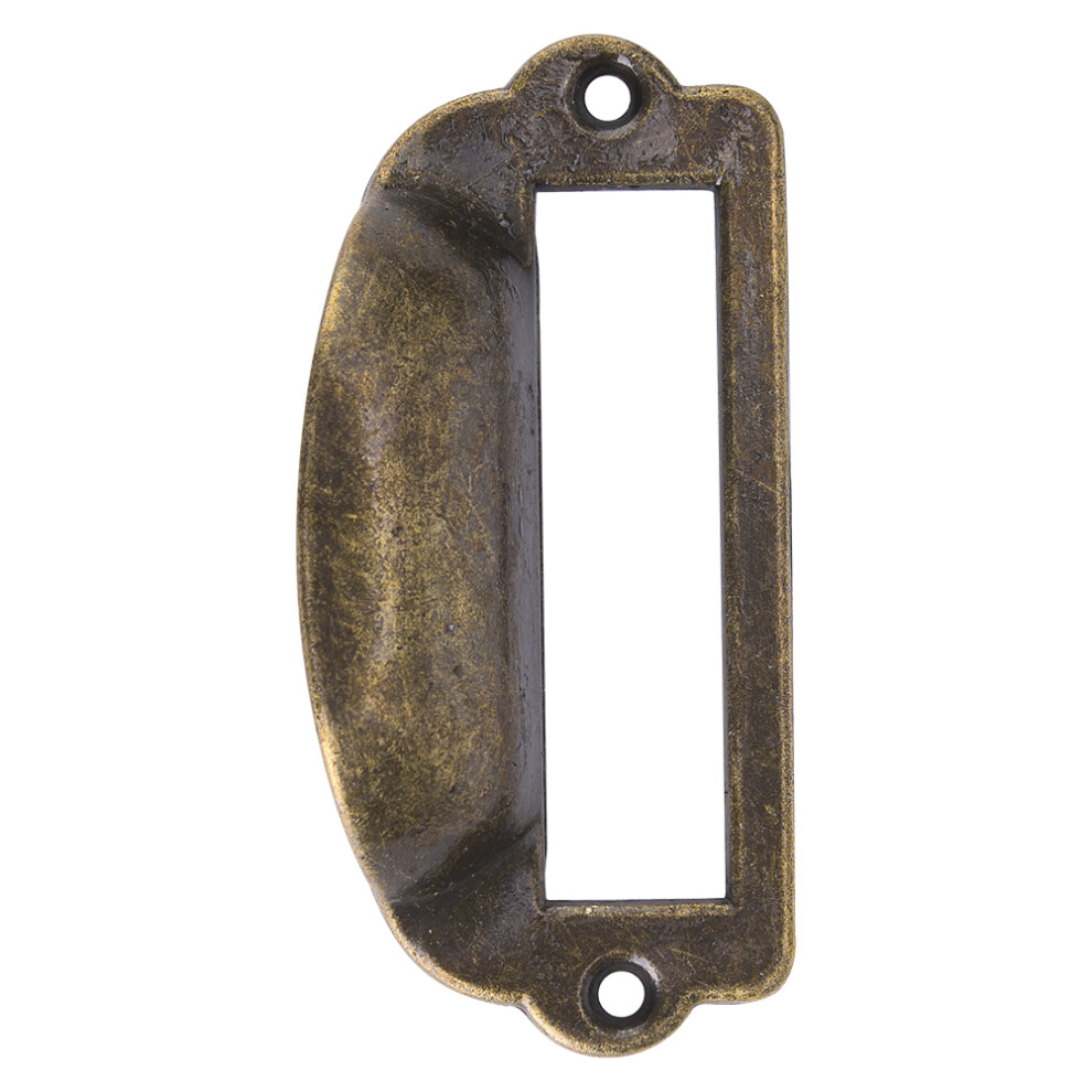Zinc Alloy Medicine Cabinet Pulls 4Pcs Antique Green Bronze Frame Handles 6941389383190