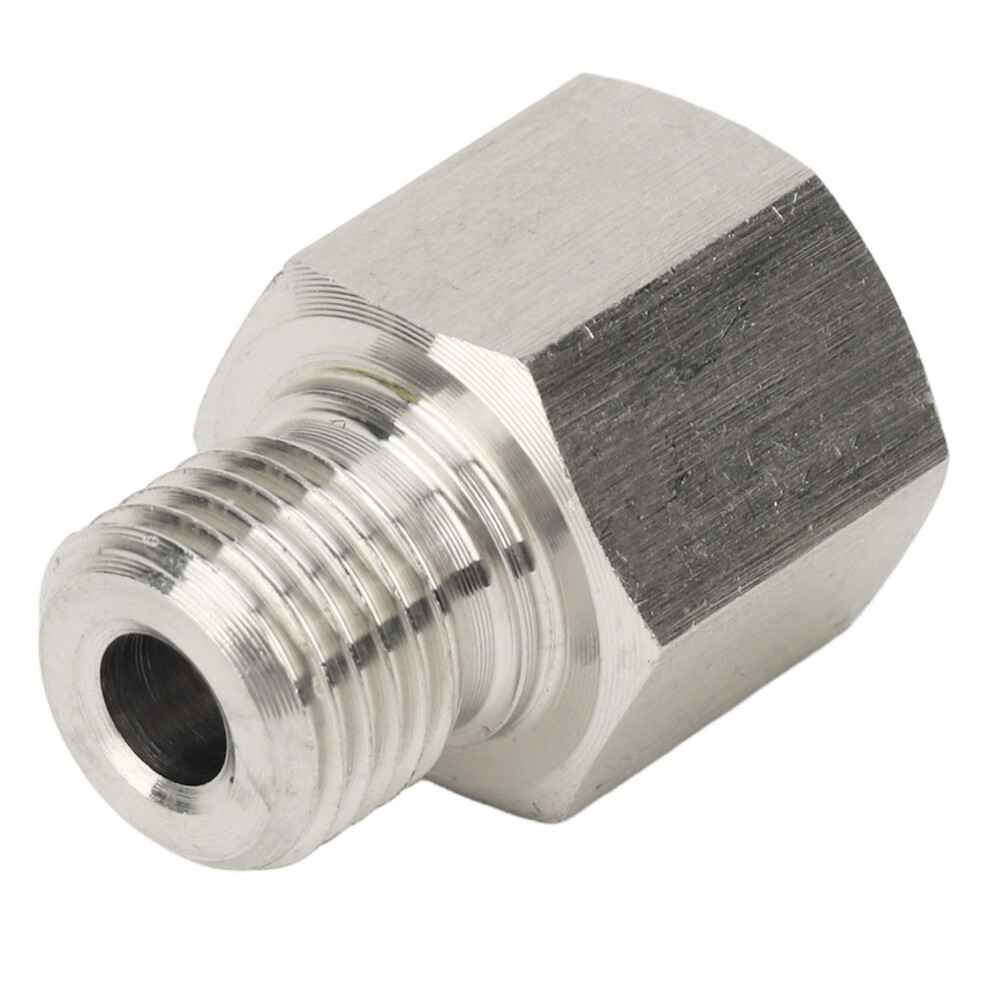Leakproof Stainless Steel Adapter For Pressure Gauge 1/8In Npt To M10x1.0 Male 9461387364924