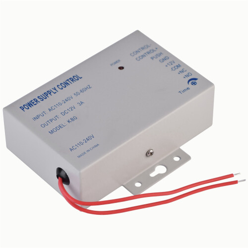 Συμβατό με τροφοδοτικό EM Lock, AC110-240V έως DC12V3A30W για έλεγχο πρόσβασης σε πόρτες, 1