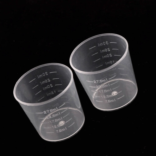 Epoxy Resin Measuring Cups Kit 30mL 100 Pieces 2