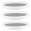 3Pcs Condiment Holder Rotatable Plastic Spice Rack For Kitchen Countertop 4