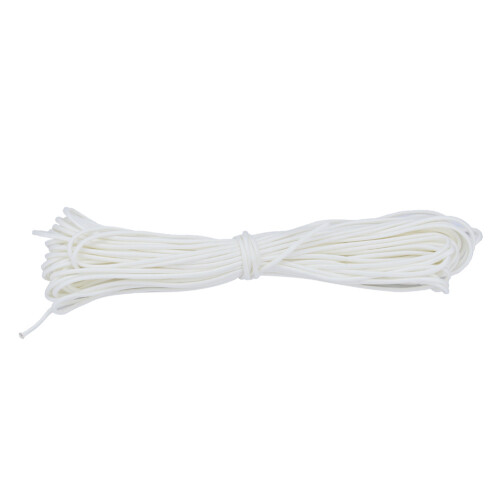Paracord 100FT (30,48M), leuchtend, weiß, 9 Kerne
