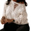 Oversized Women's Sweater Long Sleeve Solid White 3