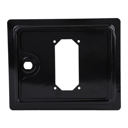 Flush Mounted Access Panel for Walls, Surface Mounted Steel Material Inspection Hatch with Reversible Panel Design, Concealed Hinge for Indoor Use, 2