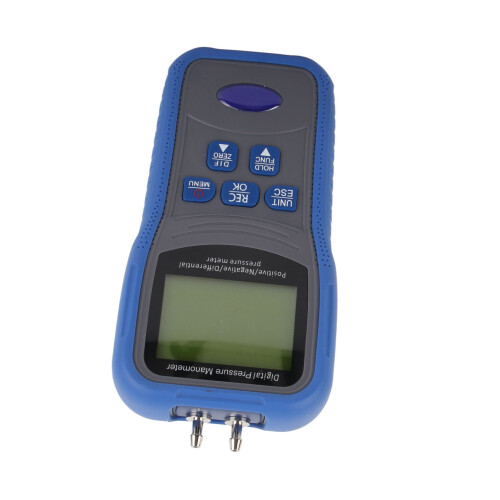 Medidor de potência de fibra óptica portátil, compacto e leve, com desligamento automático, interface universal e 2