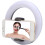 Color Temperature Switch Ring Light, Adjustable Ring Light with3Modes and3-Level Brightness, Portable Selfie Ring Light for Live Streaming and 4