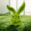 Easter Bunny Resin Figurine Faux Moss Flocking 8