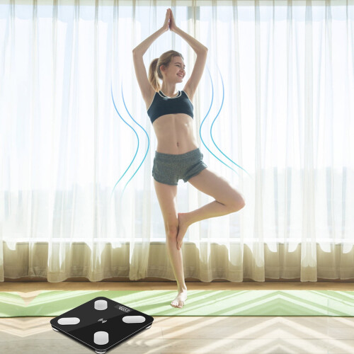 Bluetooth Smart Body Scale with BMI and Body Fat Measurement 2
