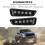 Φώτα ομίχλης LED ενσωματωμένα για Ford Raptor2017-2020, Κεχριμπαρένια φλας με αντοχή στη 8