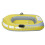 Quick Inflation and Deflation for Efficient Setup, Portable Design with Foldable Inflatable Boat Structure, Inflatable Boat Made from Durable PVC 2