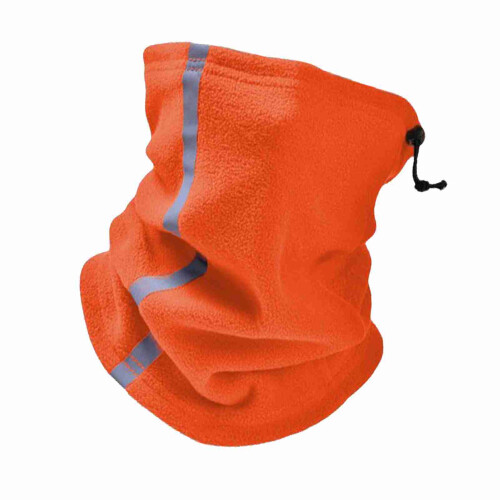 Fleece Neck Gaiter Reflective Winter Windproof Ski Neck Warmer for Cold Days 2