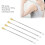 4pcs Extendable Back Scratcher 16.6-42.5cm Steel 5
