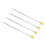 4pcs Extendable Back Scratcher 16.6-42.5cm Steel 15