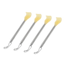 4pcs Extendable Back Scratcher 16.6-42.5cm Steel
