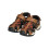 Geox Sandales Cuir Geox Borealis - Marron Clair - Rust 3