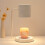 Candle Warmer Lamp with Dimmable Light – Iron, 600g 6