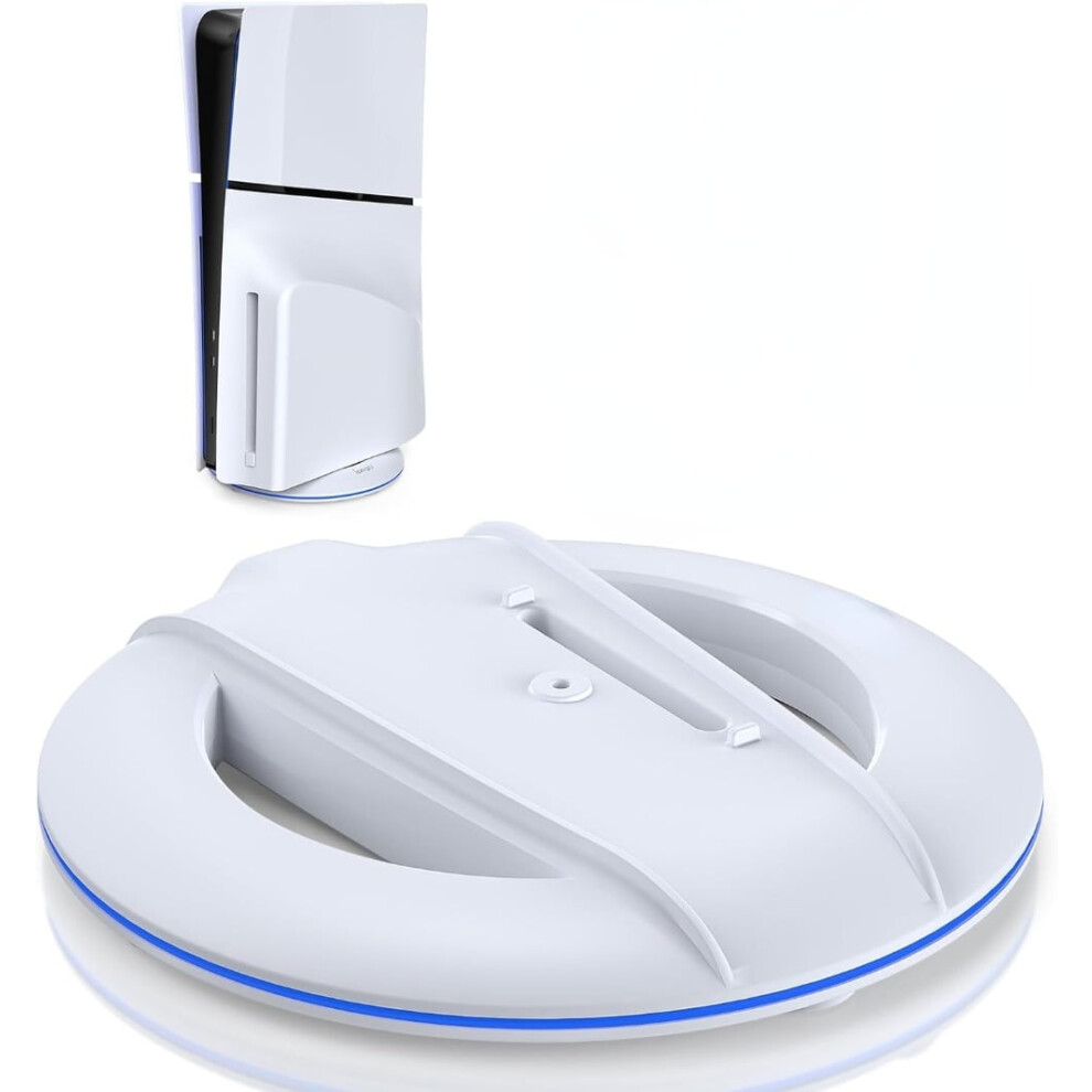 Vertical Stand For Ps5 Slim Console, Cooling Station & Non-Slip Holder Â Compatible With Ps5 Slim Digital/Disc Edition 9136381459708