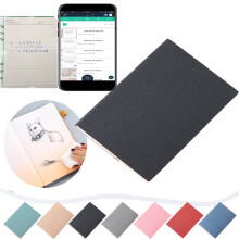 Carnet numérique A5 réutilisable avec stylet, connecté à une application et effaçable, couverture résistante – Compatible iOS/Android