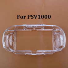 Custodia protettiva rigida in plastica trasparente per console PS Vita PSV PSP GO1000 2000 3000.