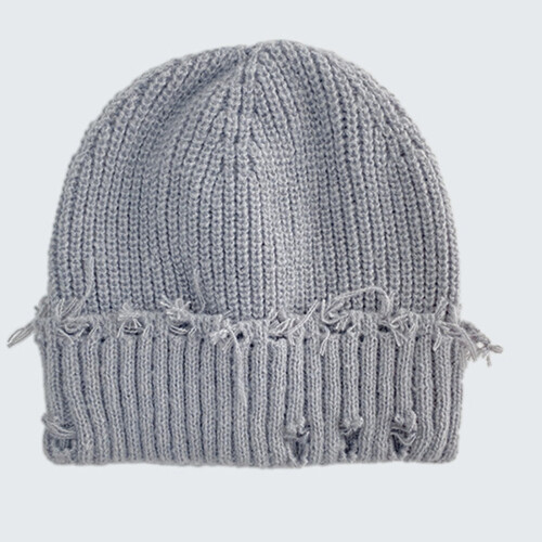 Willtoo Μοντέρνο Σκεπαστό Πλεκτό Καπέλο Μαλακό Unisex Streetwear Νεκροκεφαλή Άνετο Χειμώνας