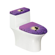Juego de fundas lavables para asiento de inodoro Witch Moon Cover para hoteles, fácil de limpiar.