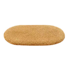 Tapete de Banho Oval, Tapete Absorvente para Banheiro e Sala de Estar, Tapete para Entrada, 40 x 60 cm