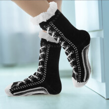 Chaussettes chaudes d'intérieur pour temps froid, douillettes, pour hommes et femmes