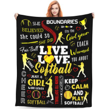 Ive Love Softball Home Blanket Antistatická deka na spaní Luxusní sametová fleecová deka Termo přehoz na spaní na rozkládací pohovku (50*60