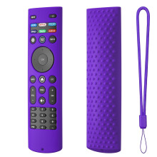 Custodia in silicone per telecomando Vizio XRT140 – Morbida, antiscivolo, antiurto con cordino, compatibile con XRT140