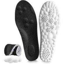 Semelles intérieures 4D Cloud pour hommes et femmes – Découpables, en mousse à mémoire de forme, amortissantes et respirantes – Compatibles