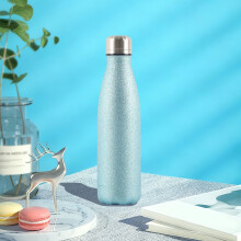 Bouteille d'eau isotherme à double paroi en acier inoxydable 304, grande capacité, style cola, avec maintien de la chaleur – Compatible