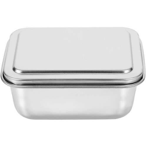 Edelstahl-Backform, Dampfgarer, Tiramisu-Backform mit Deckel, Kuchenform